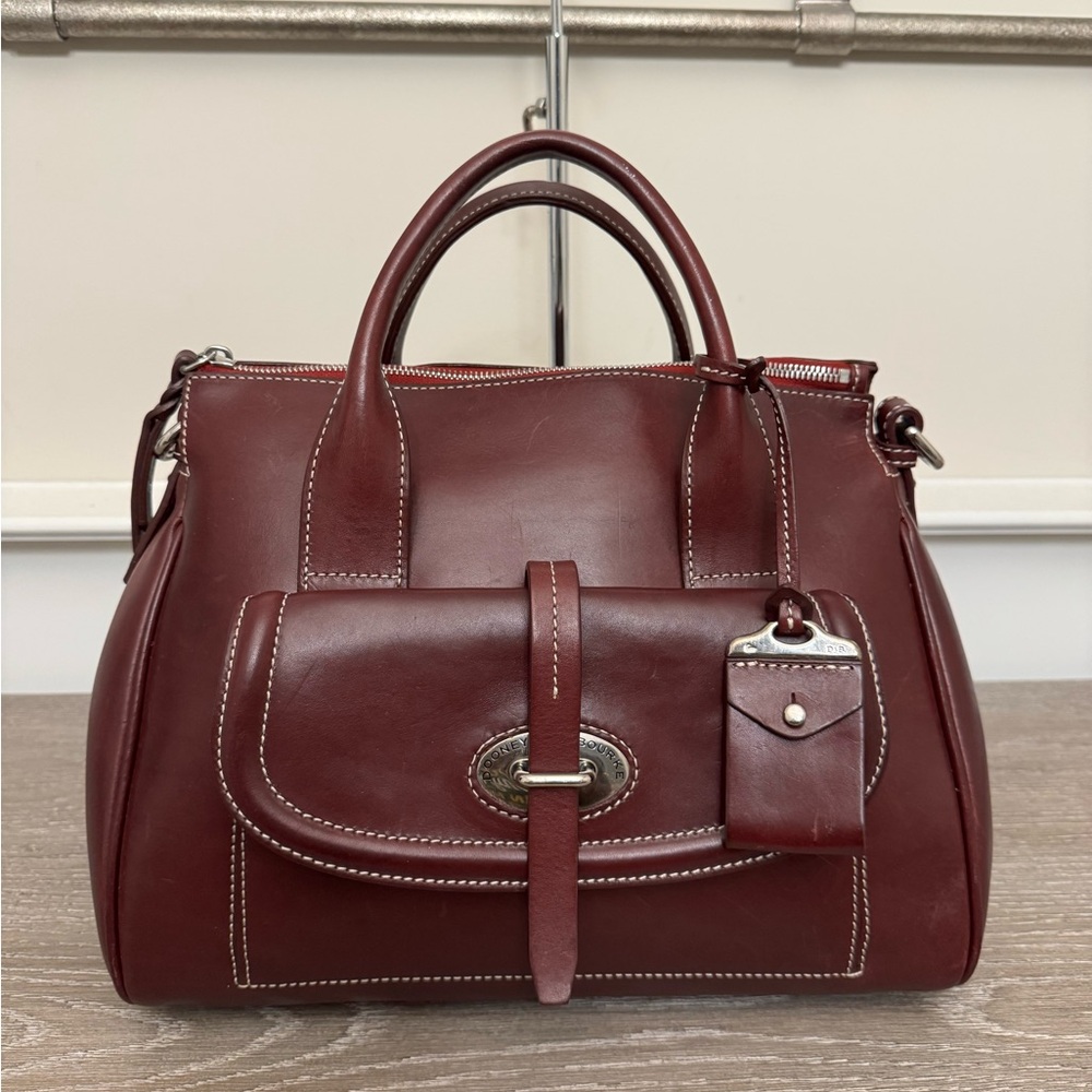 Dooney & Bourke Rich Burgundy Satchel